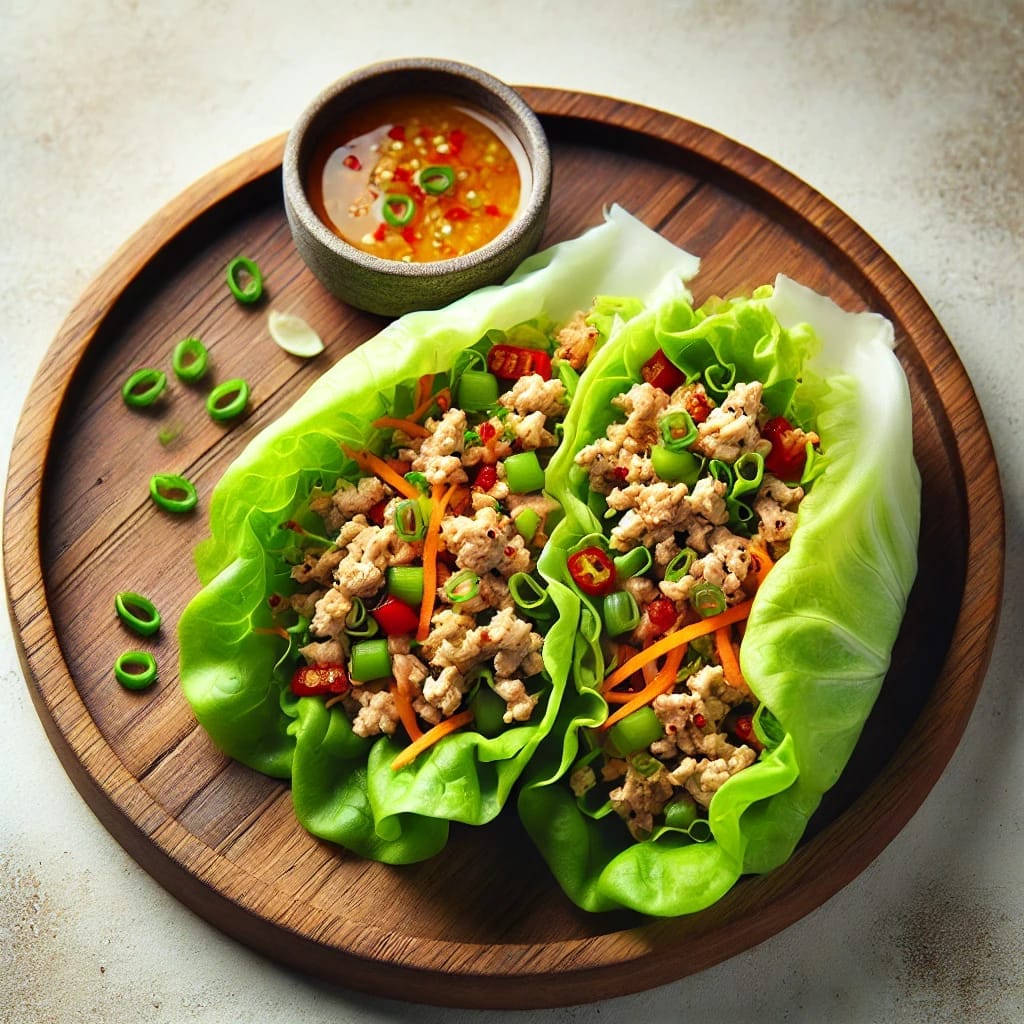 Turkey Lettuce Wraps Recipe
