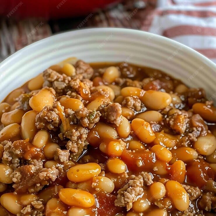 Baked Beans with Ground Beef