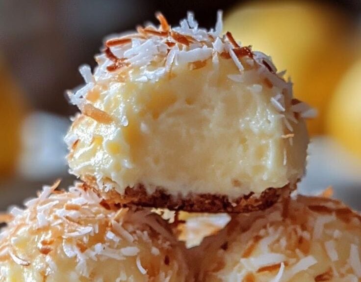 Lemon Coconut Cheesecake Cookies
