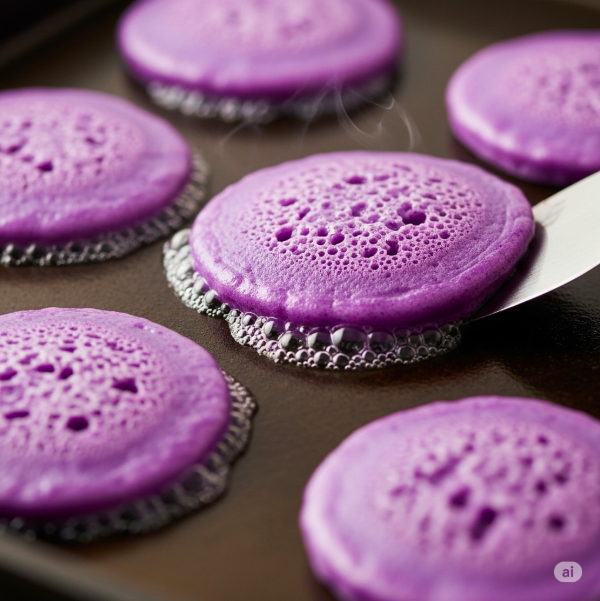 ube mochi pancakes ube mochi pancakes