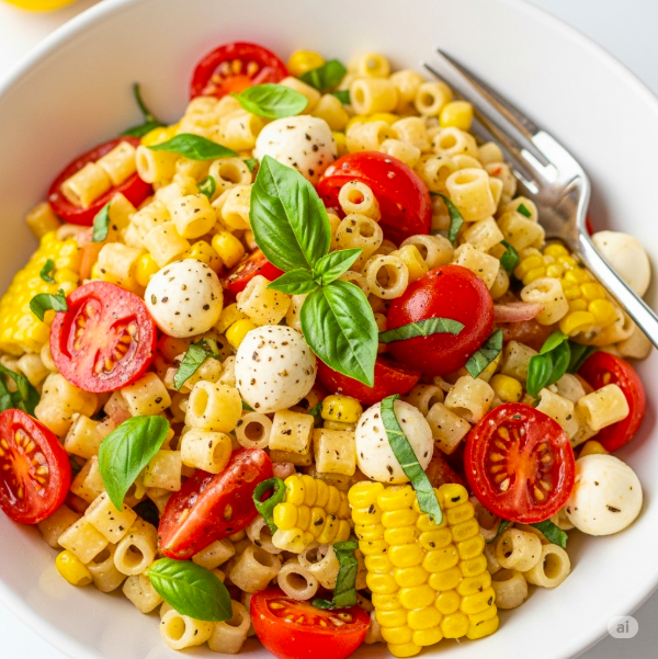 Ditalini Salad with Corn and Tomatoes