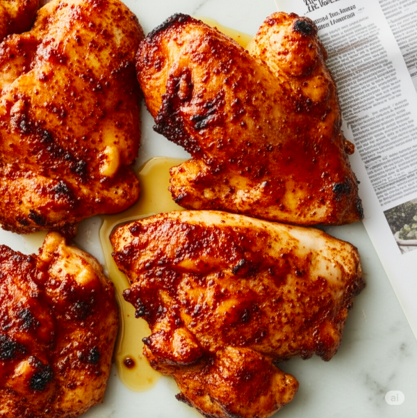 brown sugar mustard grilled chicken