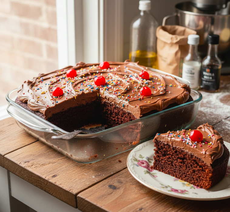 Wacky Cake Recipe
