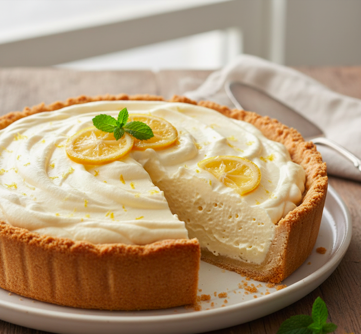 Lemon Chiffon Pie