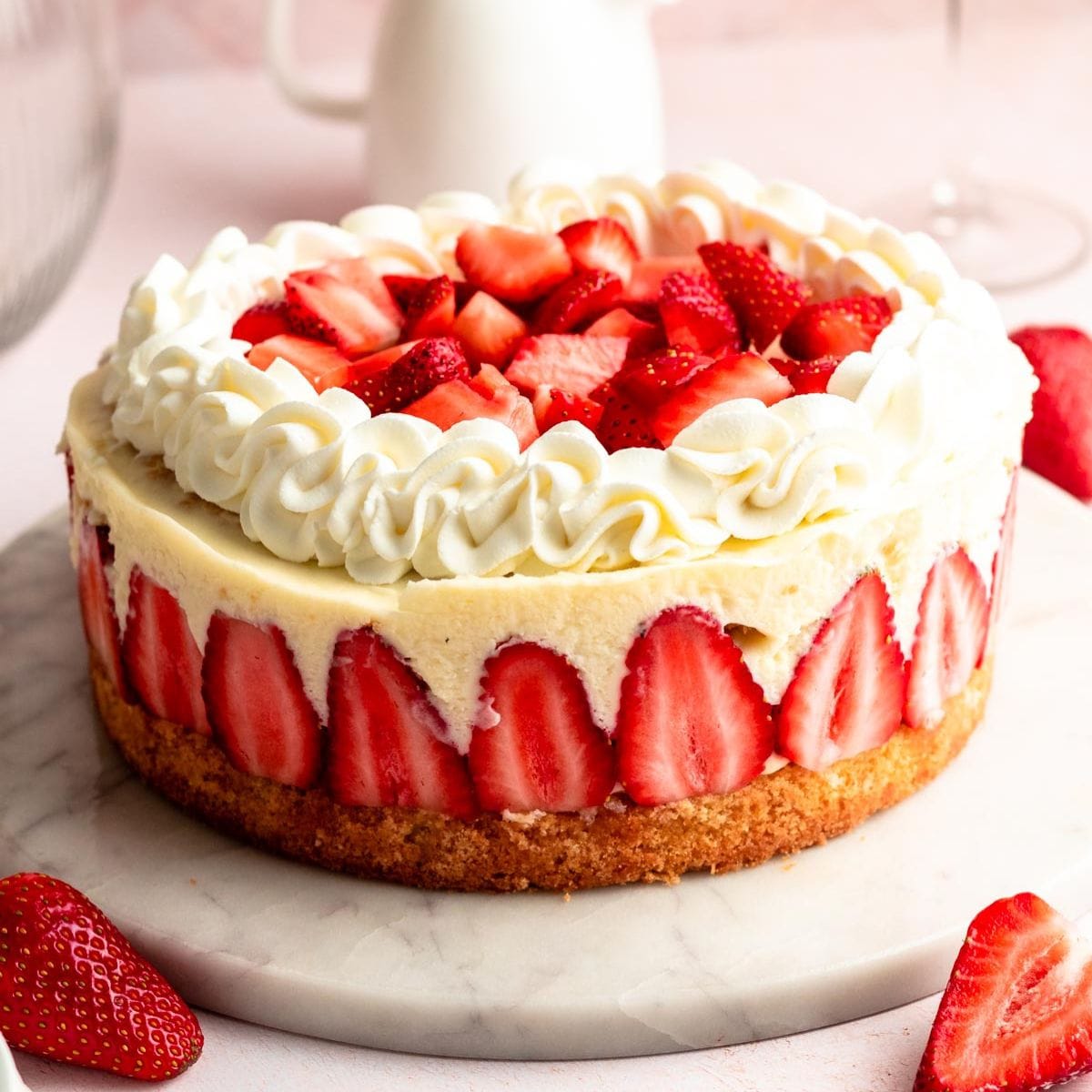 Heavenly Fraisier Cake