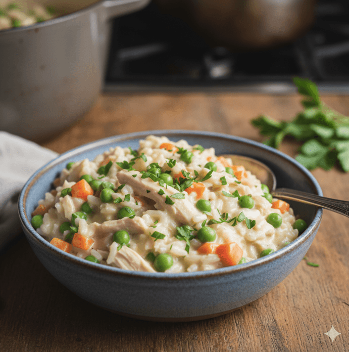 Creamy Chicken & Rice Comfort Bowl