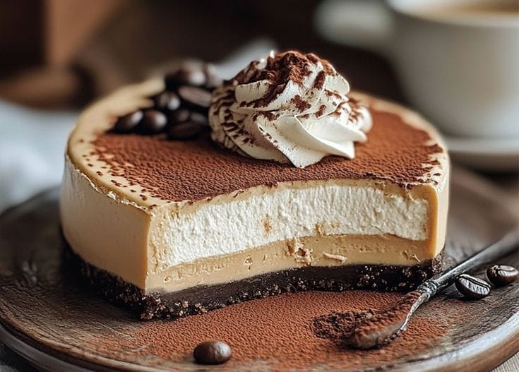 Creamy Keto Coffee Cheesecake – Sugar-Free & Rich in Flavor