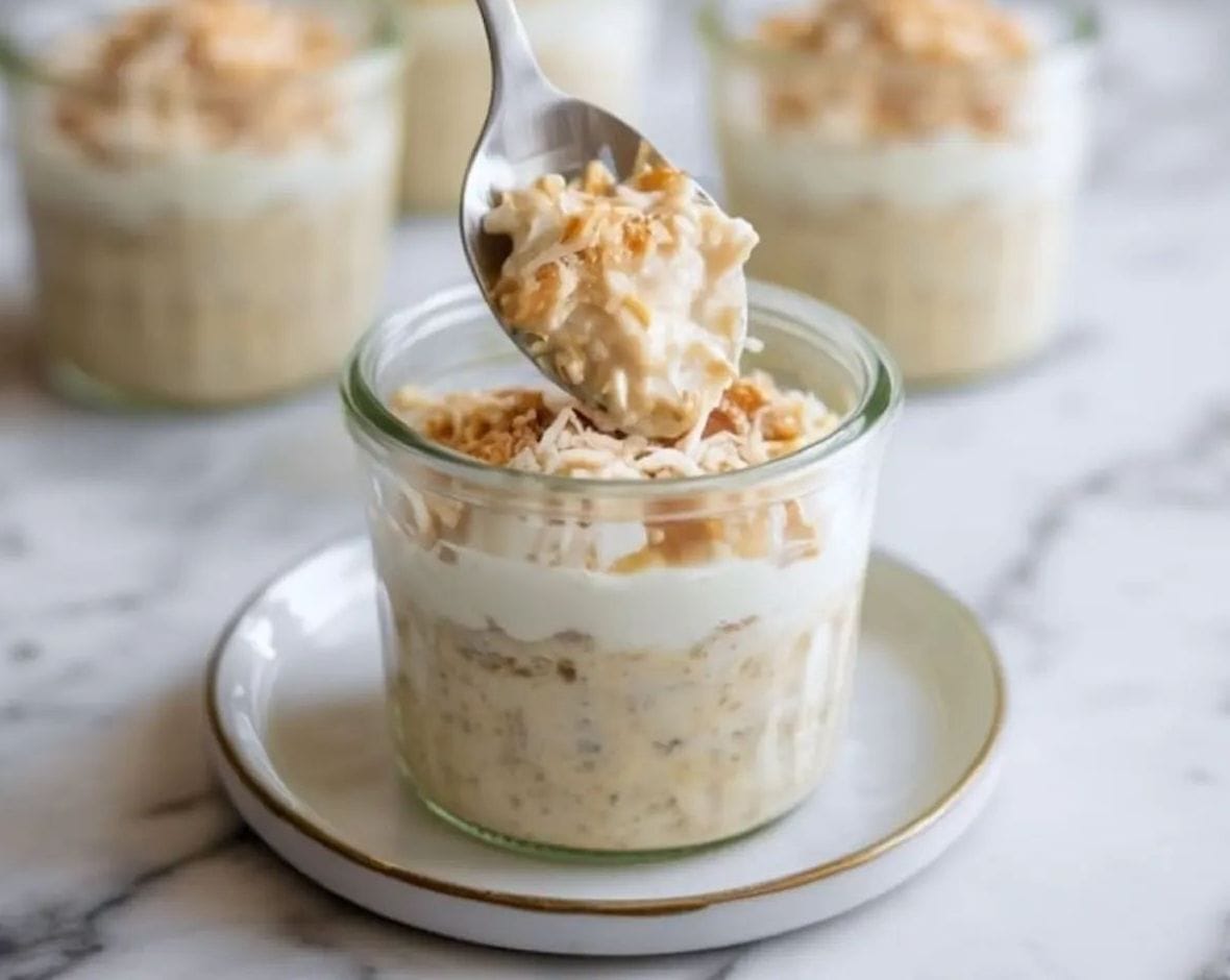 Coconut Cream Overnight Oats
