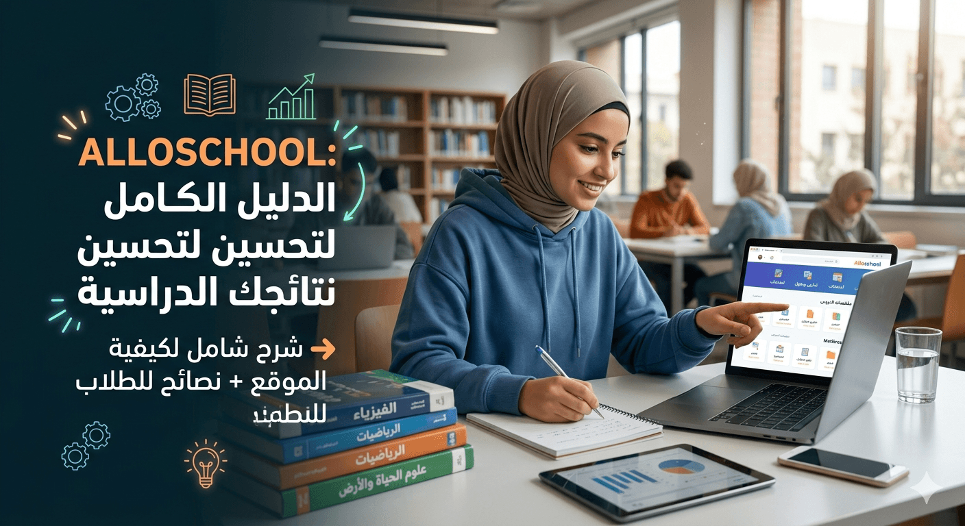 Alloschool: الدليل الكامل لاستخدام الموقع لتحسين نتائجك الدراسية