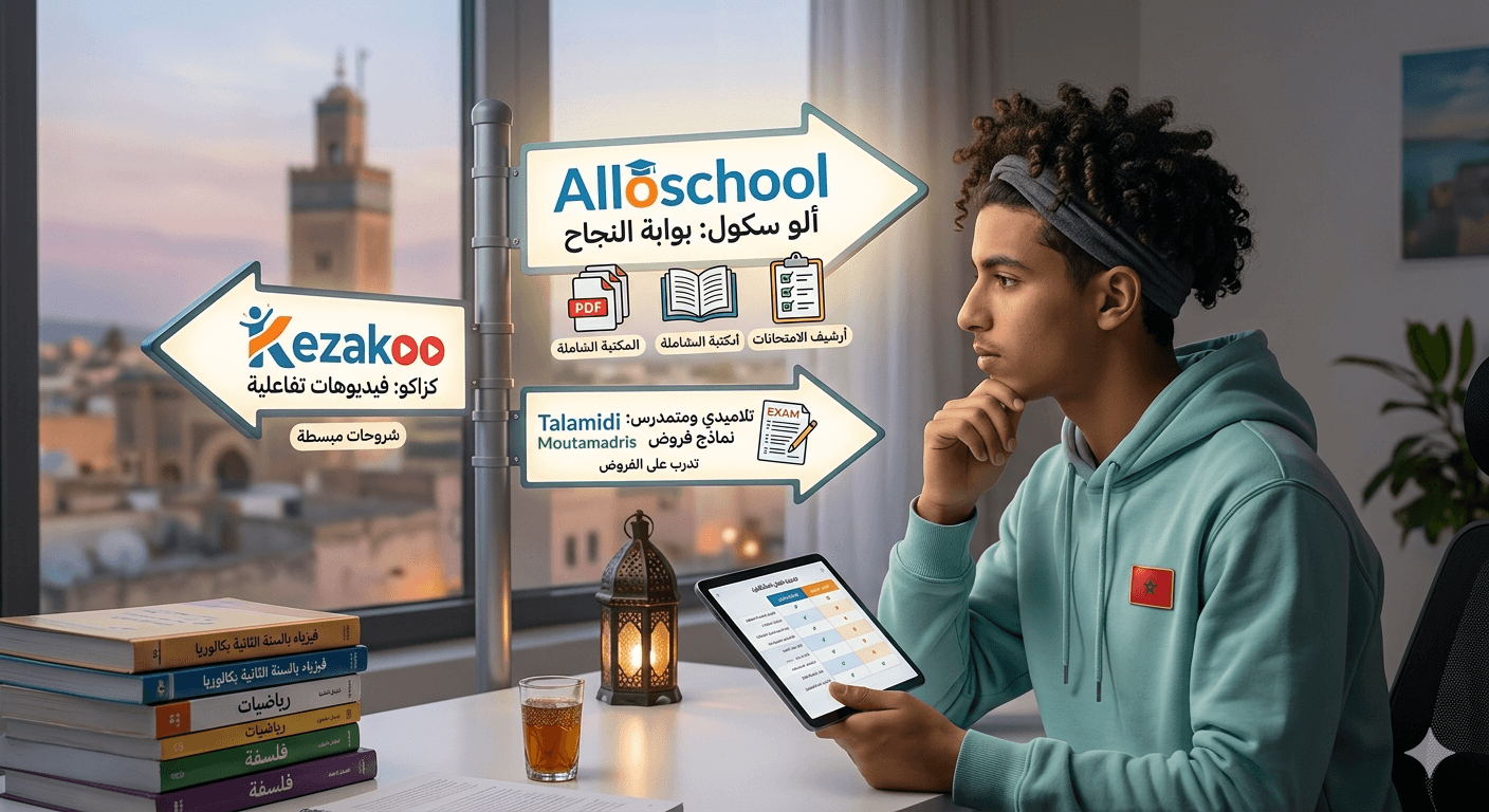 مقارنة بين Alloschool ومواقع تعليمية أخرى في المغرب: أيهما الأفضل لك؟